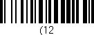 Código de barras (EAN, GTIN, SKU, ISBN): '(12'
