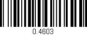 Código de barras (EAN, GTIN, SKU, ISBN): '0.4603'