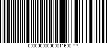 Código de barras (EAN, GTIN, SKU, ISBN): '000000000000011690-FR'