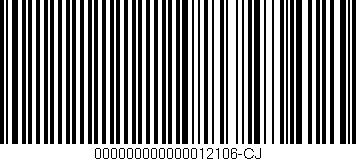 Código de barras (EAN, GTIN, SKU, ISBN): '000000000000012106-CJ'