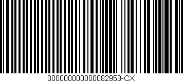 Código de barras (EAN, GTIN, SKU, ISBN): '000000000000082953-CX'