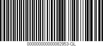 Código de barras (EAN, GTIN, SKU, ISBN): '000000000000082953-GL'