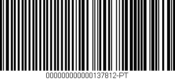 Código de barras (EAN, GTIN, SKU, ISBN): '000000000000137812-PT'