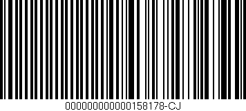 Código de barras (EAN, GTIN, SKU, ISBN): '000000000000158178-CJ'