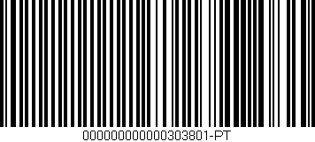 Código de barras (EAN, GTIN, SKU, ISBN): '000000000000303801-PT'
