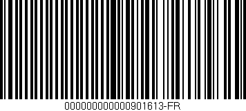Código de barras (EAN, GTIN, SKU, ISBN): '000000000000901613-FR'