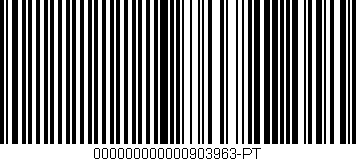 Código de barras (EAN, GTIN, SKU, ISBN): '000000000000903963-PT'