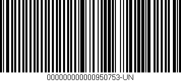 Código de barras (EAN, GTIN, SKU, ISBN): '000000000000950753-UN'
