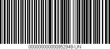 Código de barras (EAN, GTIN, SKU, ISBN): '000000000000952948-UN'