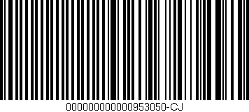 Código de barras (EAN, GTIN, SKU, ISBN): '000000000000953050-CJ'