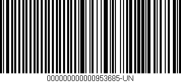 Código de barras (EAN, GTIN, SKU, ISBN): '000000000000953685-UN'