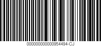 Código de barras (EAN, GTIN, SKU, ISBN): '000000000000954494-CJ'