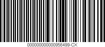 Código de barras (EAN, GTIN, SKU, ISBN): '000000000000956499-CX'
