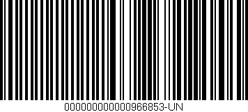 Código de barras (EAN, GTIN, SKU, ISBN): '000000000000966853-UN'