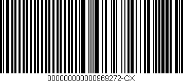 Código de barras (EAN, GTIN, SKU, ISBN): '000000000000969272-CX'