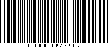 Código de barras (EAN, GTIN, SKU, ISBN): '000000000000972589-UN'