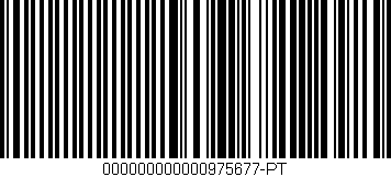 Código de barras (EAN, GTIN, SKU, ISBN): '000000000000975677-PT'