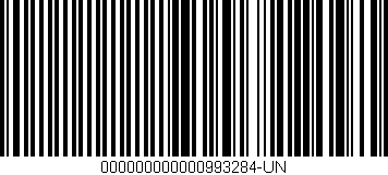 Código de barras (EAN, GTIN, SKU, ISBN): '000000000000993284-UN'