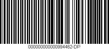 Código de barras (EAN, GTIN, SKU, ISBN): '000000000000994462-DP'