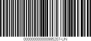 Código de barras (EAN, GTIN, SKU, ISBN): '000000000000995207-UN'