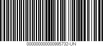Código de barras (EAN, GTIN, SKU, ISBN): '000000000000995732-UN'