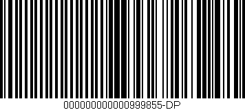 Código de barras (EAN, GTIN, SKU, ISBN): '000000000000999855-DP'