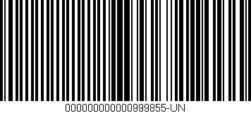 Código de barras (EAN, GTIN, SKU, ISBN): '000000000000999855-UN'