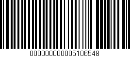 Código de barras (EAN, GTIN, SKU, ISBN): '000000000005106548'