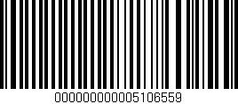 Código de barras (EAN, GTIN, SKU, ISBN): '000000000005106559'
