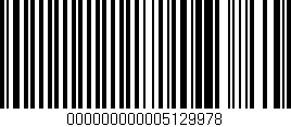 Código de barras (EAN, GTIN, SKU, ISBN): '000000000005129978'