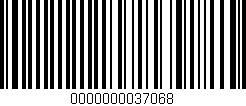 Código de barras (EAN, GTIN, SKU, ISBN): '0000000037068'