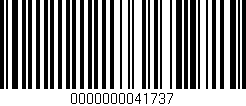 Código de barras (EAN, GTIN, SKU, ISBN): '0000000041737'