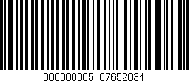 Código de barras (EAN, GTIN, SKU, ISBN): '000000005107652034'