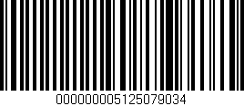 Código de barras (EAN, GTIN, SKU, ISBN): '000000005125079034'