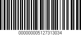 Código de barras (EAN, GTIN, SKU, ISBN): '000000005127313034'
