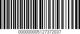 Código de barras (EAN, GTIN, SKU, ISBN): '000000005127372037'