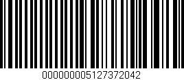 Código de barras (EAN, GTIN, SKU, ISBN): '000000005127372042'