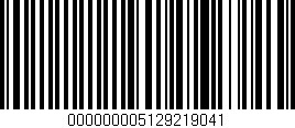 Código de barras (EAN, GTIN, SKU, ISBN): '000000005129219041'