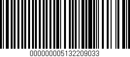 Código de barras (EAN, GTIN, SKU, ISBN): '000000005132209033'