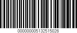 Código de barras (EAN, GTIN, SKU, ISBN): '000000005132515026'