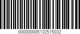 Código de barras (EAN, GTIN, SKU, ISBN): '000000005132515032'