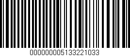 Código de barras (EAN, GTIN, SKU, ISBN): '000000005133221033'