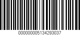 Código de barras (EAN, GTIN, SKU, ISBN): '000000005134293037'