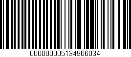 Código de barras (EAN, GTIN, SKU, ISBN): '000000005134966034'