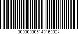 Código de barras (EAN, GTIN, SKU, ISBN): '000000005140169024'
