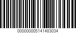 Código de barras (EAN, GTIN, SKU, ISBN): '000000005141483034'