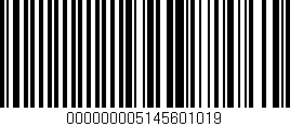 Código de barras (EAN, GTIN, SKU, ISBN): '000000005145601019'