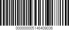 Código de barras (EAN, GTIN, SKU, ISBN): '000000005146409036'