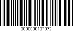 Código de barras (EAN, GTIN, SKU, ISBN): '0000000107372'