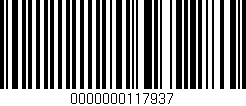 Código de barras (EAN, GTIN, SKU, ISBN): '0000000117937'